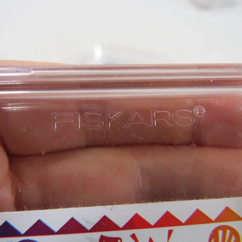 Fiskars Clear Rubber Stamps STACKABLE New